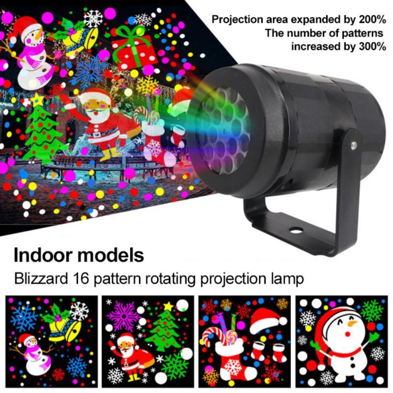 Christmas themed LED Projector