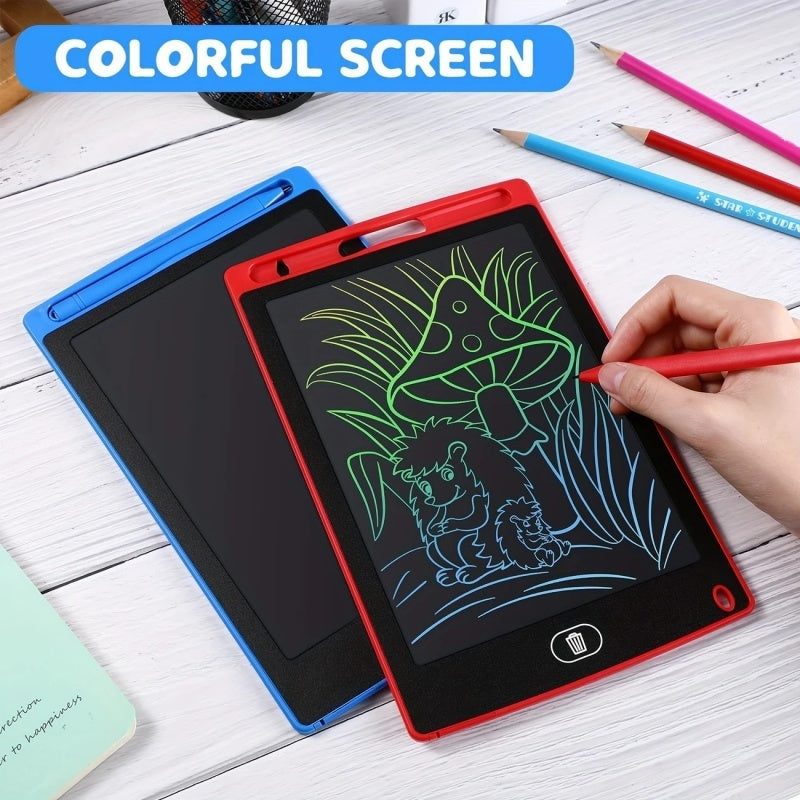 8.5 Inch Color LCD Doodle Board - Reusable & Erasable Drawing Tablet For Kids, Perfect Gift For Birthdays, Christmas & School