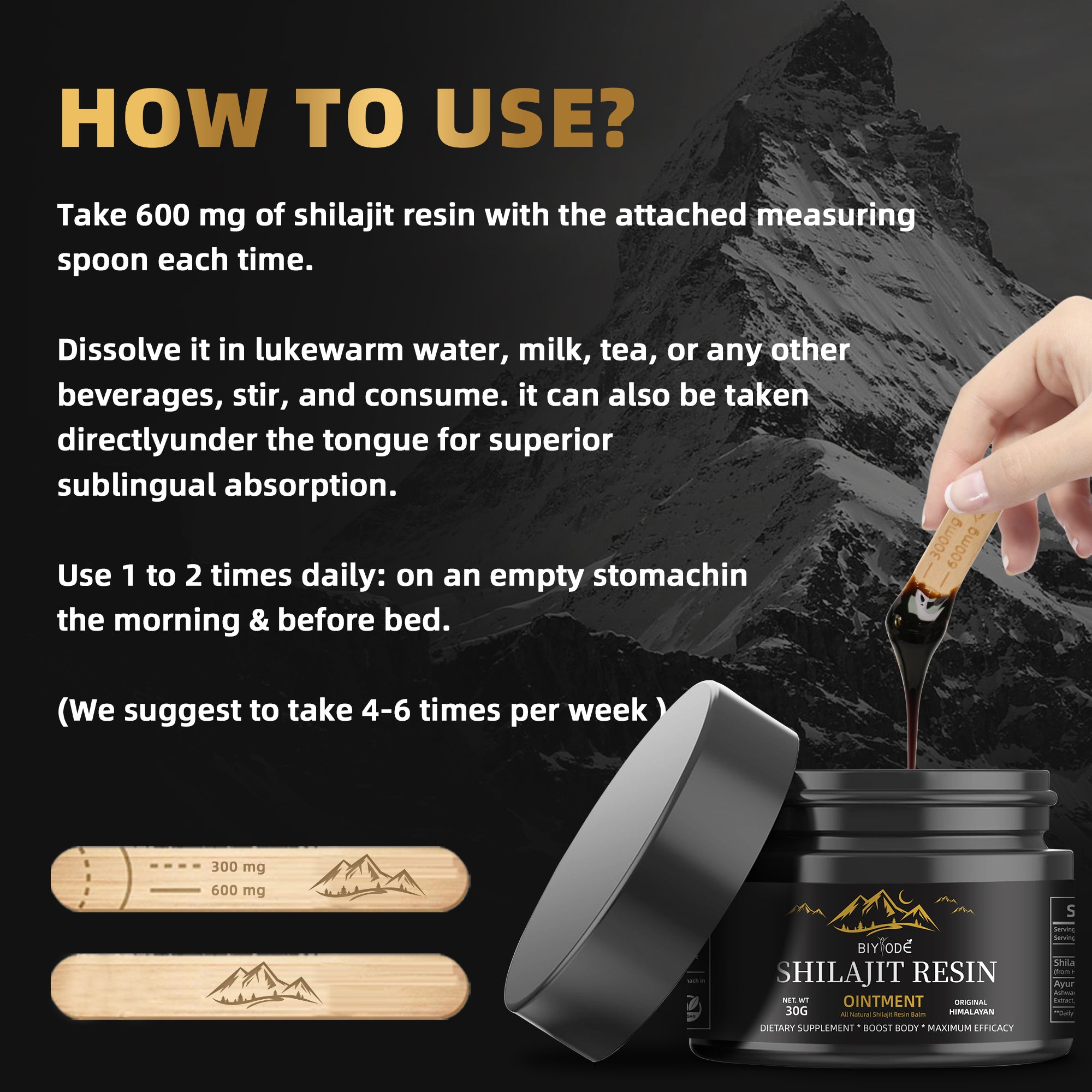 OEM Private Label Improving Energy Heart And Blood Pure Himalayan Natural Shilajit Resin Ointment Jam Health Supplement