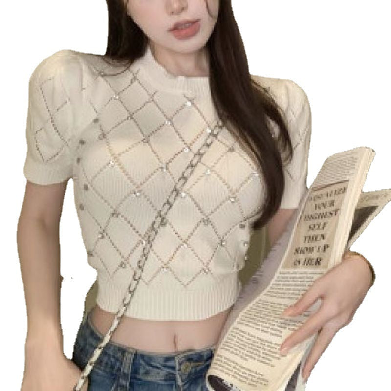 Women's Sweater Bubble Thin Sweater