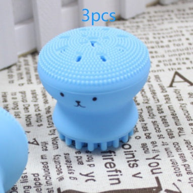 Cute Silicone Cleansing And Exfoliating Tool Brush