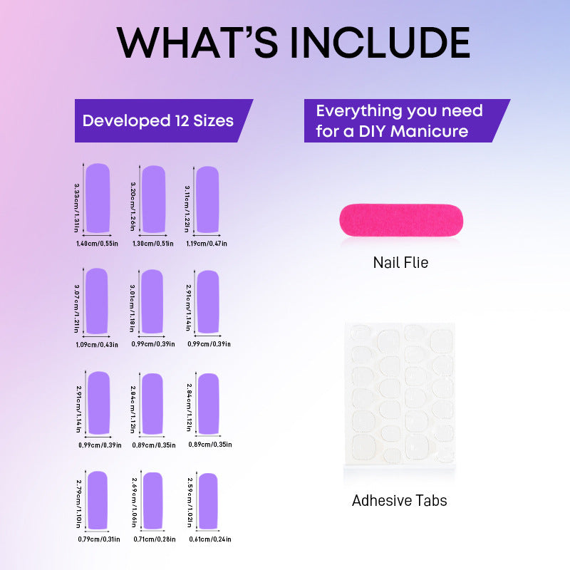 Valentine's Day Super Long Water Pipe Wear Handmade Nail Stickers