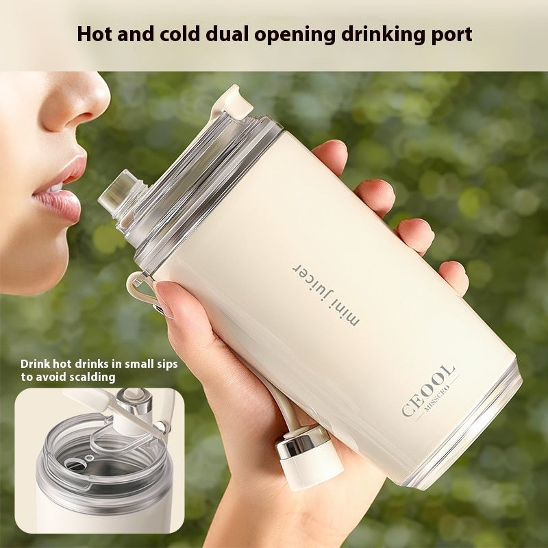 Juicer Cup Juice Cup Portable And Versatile Double Cover Wireless