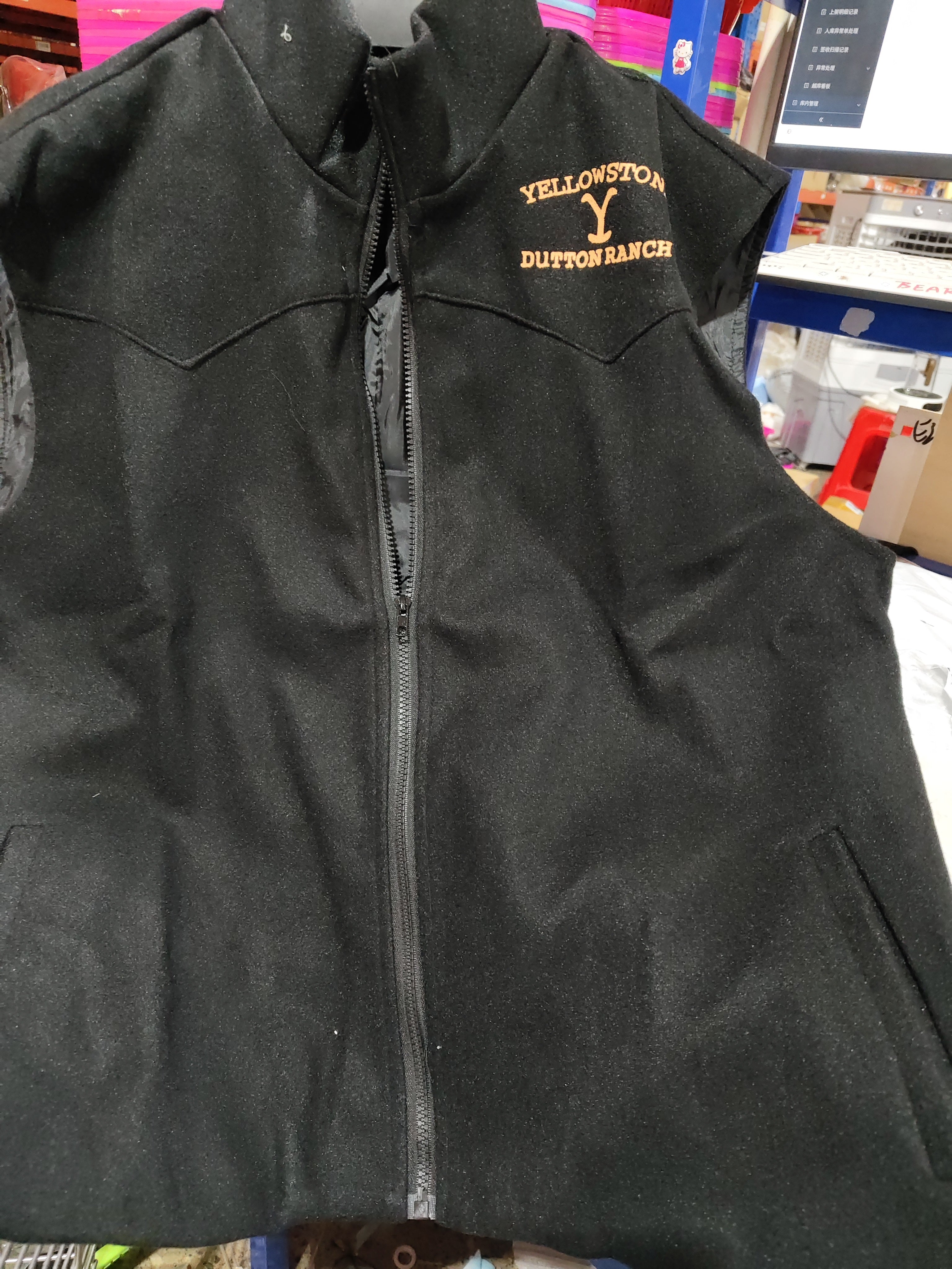 Trendy Slim Printed Vest Jacket Men