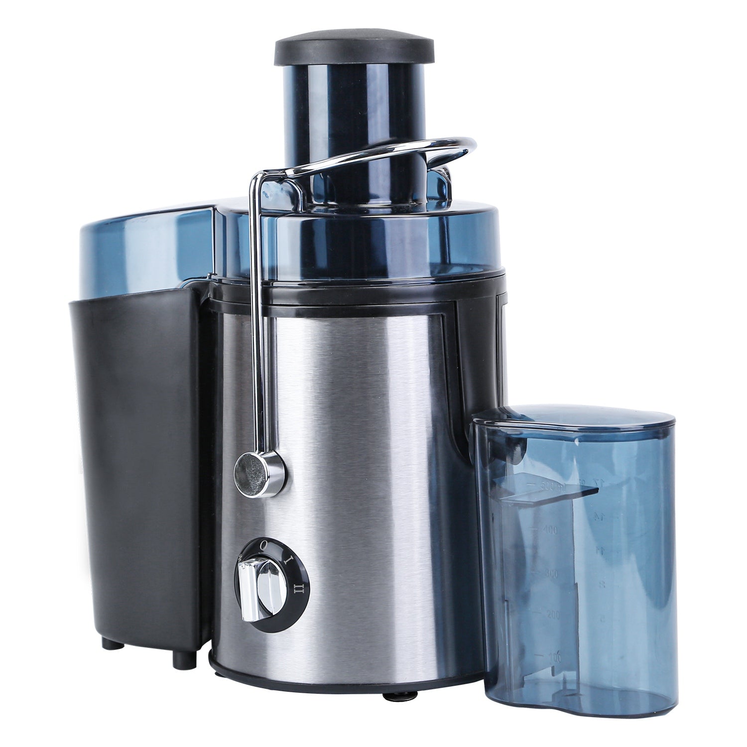 1Pc Centrifugal Juicer Juice Extractor With 2 Speeds 2.6in Wide Feed Chute 17Oz Juicer Cup 54Oz Pulp Collector Electric Juicer For Fruits Vegetables